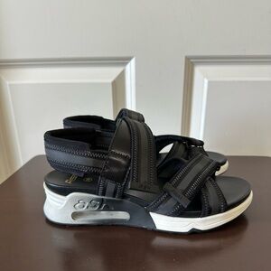 Ash Women's Black Lewis Summer Sneaker Sandals Shoes Size EU 39/US 9